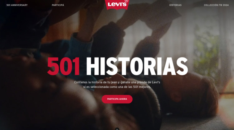 501 Historias. 501 Jeans. 501 Premios. Participá y ganá — Levi's® Argentina 